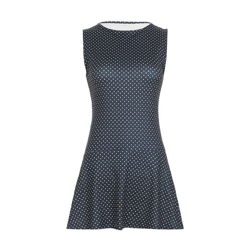 Avah | Gepunktetes Minikleid