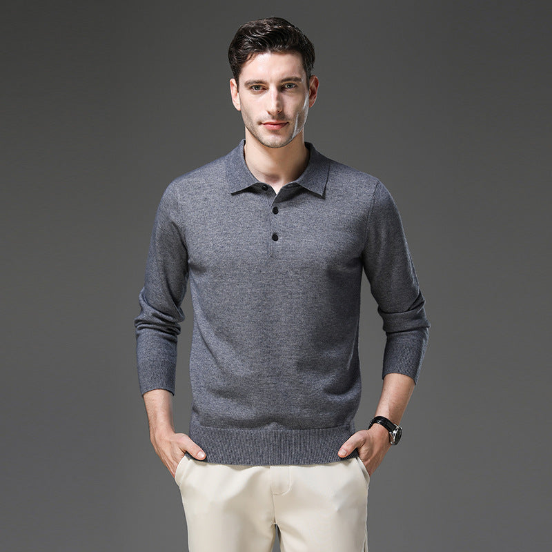 Tobias™ | Kaschmir Polo Business Pullover