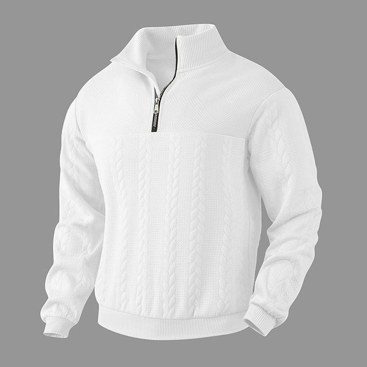 Ezekiel | Pullover Mit Viertelreißverschluss