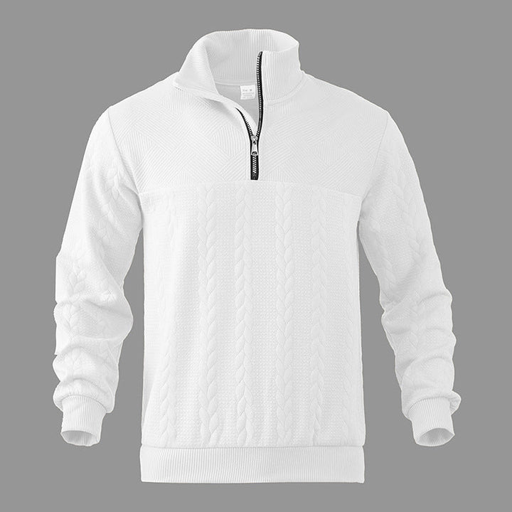 Ezekiel | Pullover Mit Viertelreißverschluss