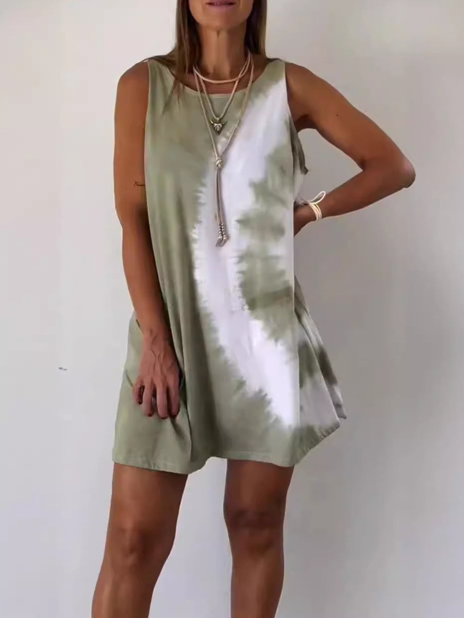 Aaliyah | Luxe Ärmelloses Freizeitkleid