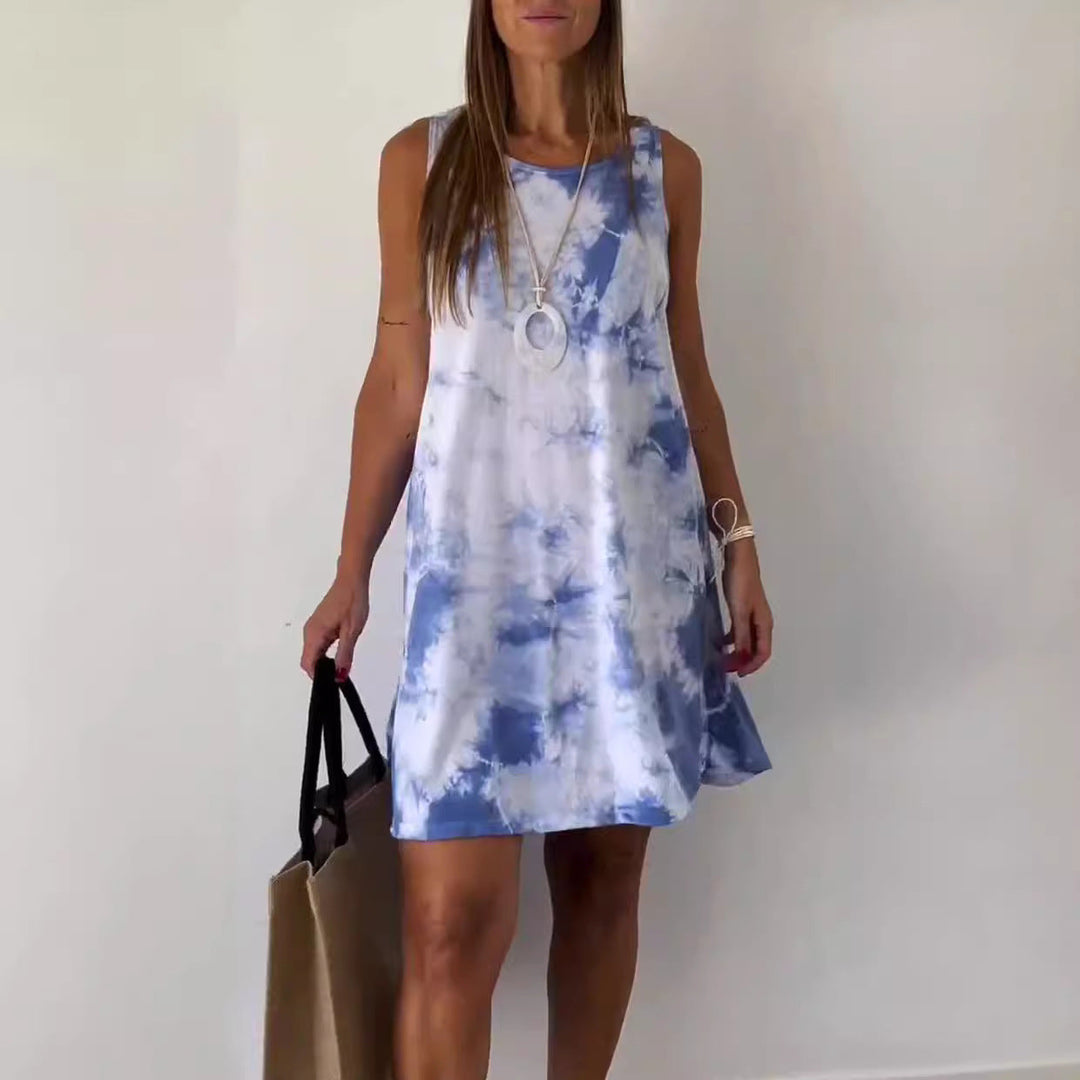 Aaliyah | Luxe Ärmelloses Freizeitkleid