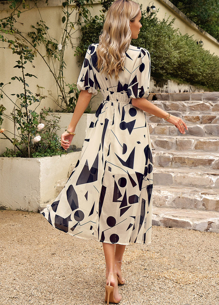 Alora | Elegantes Kleid mit Blumenmuster