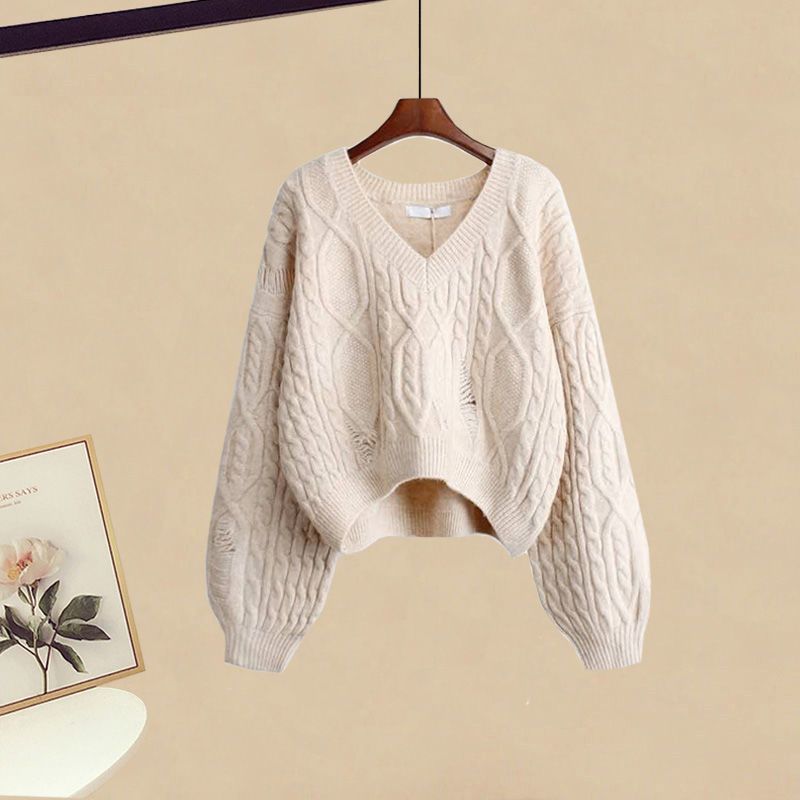 Lexy | Eleganter Pullover mit Fischschwanzrock