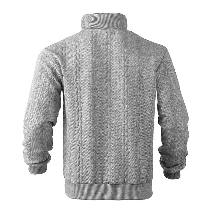 Ezekiel | Pullover Mit Viertelreißverschluss
