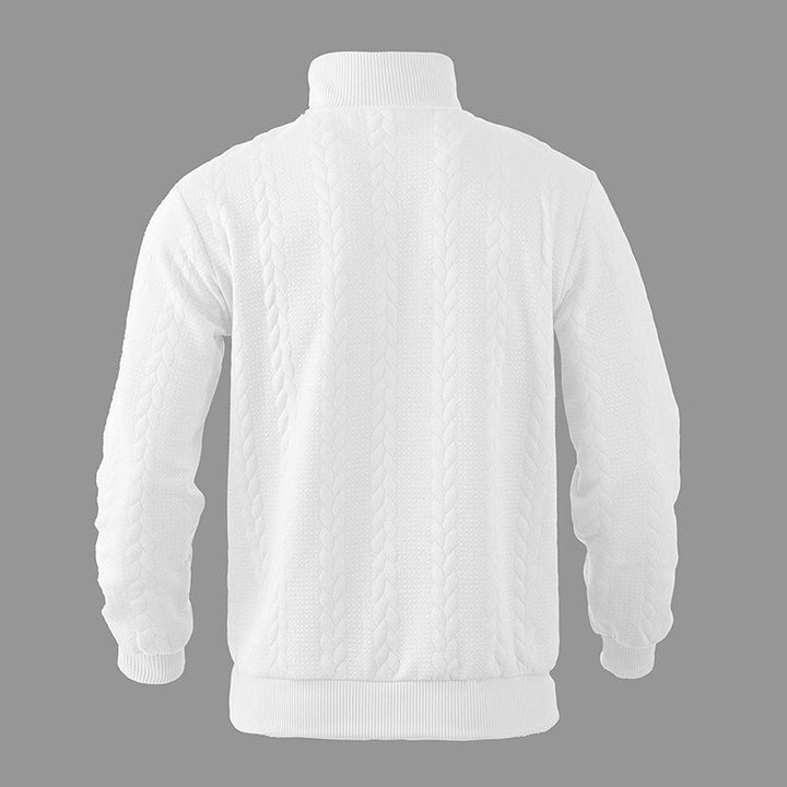 Ezekiel | Pullover Mit Viertelreißverschluss