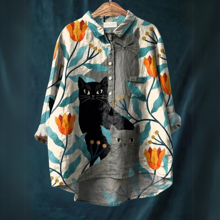 Lucia |  Katzenkunst-Shirt