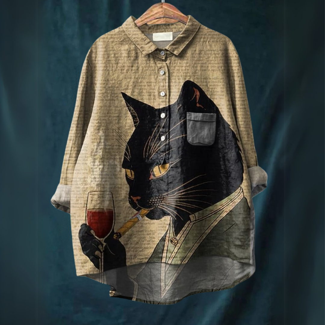 Lucia |  Katzenkunst-Shirt