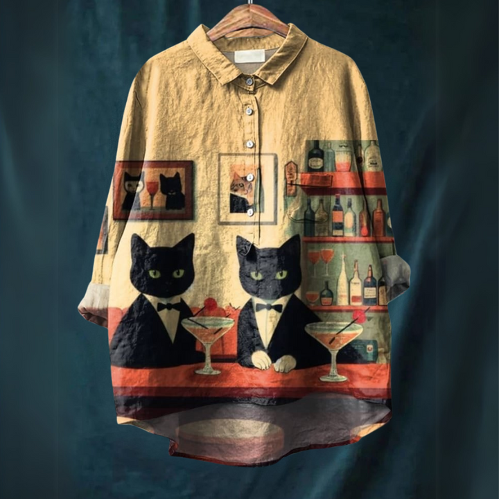 Lucia |  Katzenkunst-Shirt