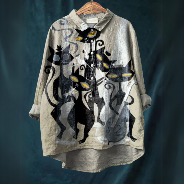 Lucia |  Katzenkunst-Shirt