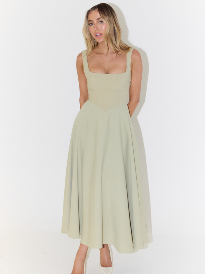 Scarlet | Elegantes Maxikleid in A-Linie