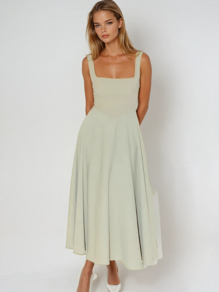 Tanya | Klassisches Midi-Kleid