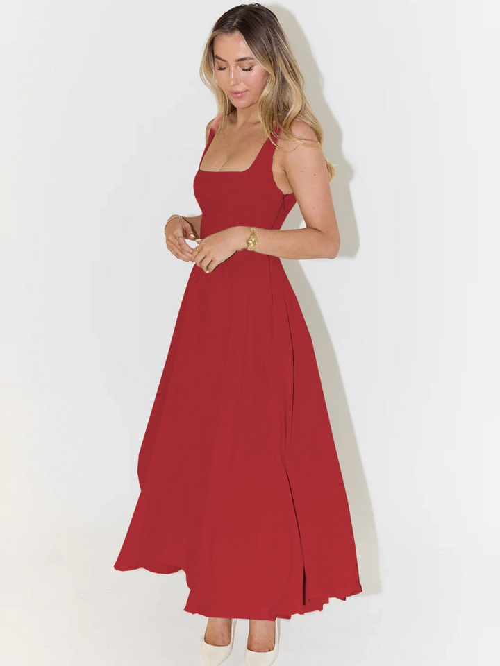 Scarlet | Elegantes Maxikleid in A-Linie