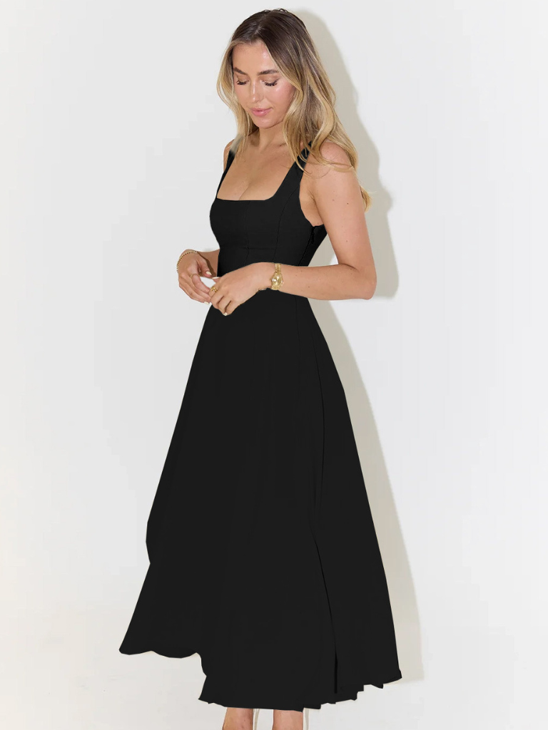 Tanya | Klassisches Midi-Kleid