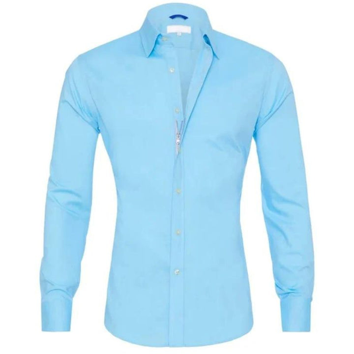 Ronan | Knitterfreies Shirt mit Reißverschluss