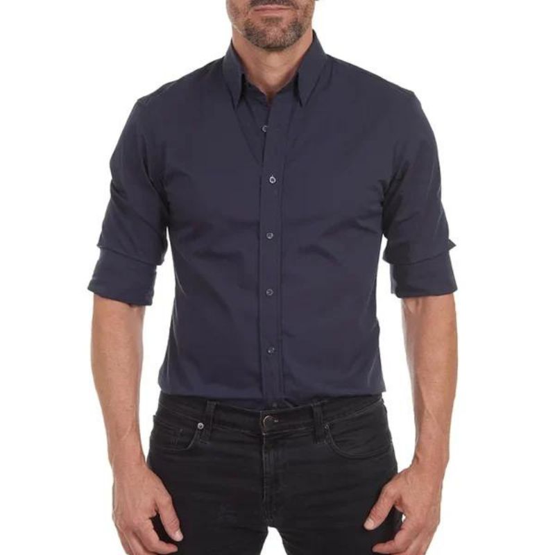 Ronan | Knitterfreies Shirt mit Reißverschluss