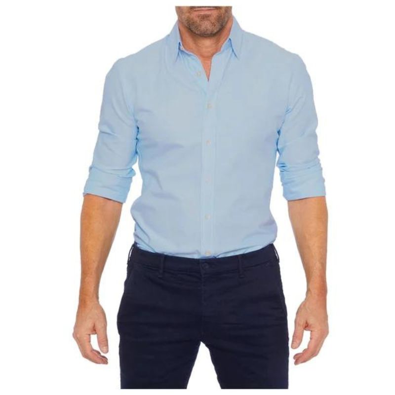 Ronan | Knitterfreies Shirt mit Reißverschluss