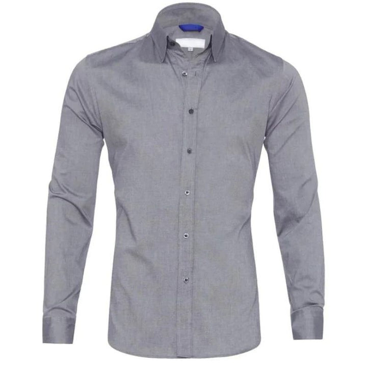 Ronan | Knitterfreies Shirt mit Reißverschluss