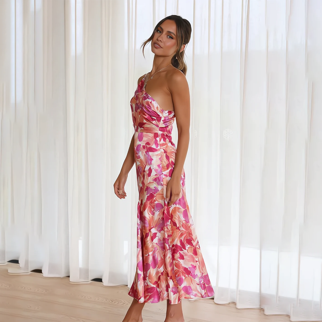 Aubriella | Stylisches Sommer-Blumenkleid