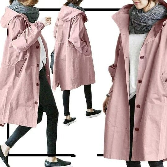 Amara | Leichter Wasserdichter Trenchcoat