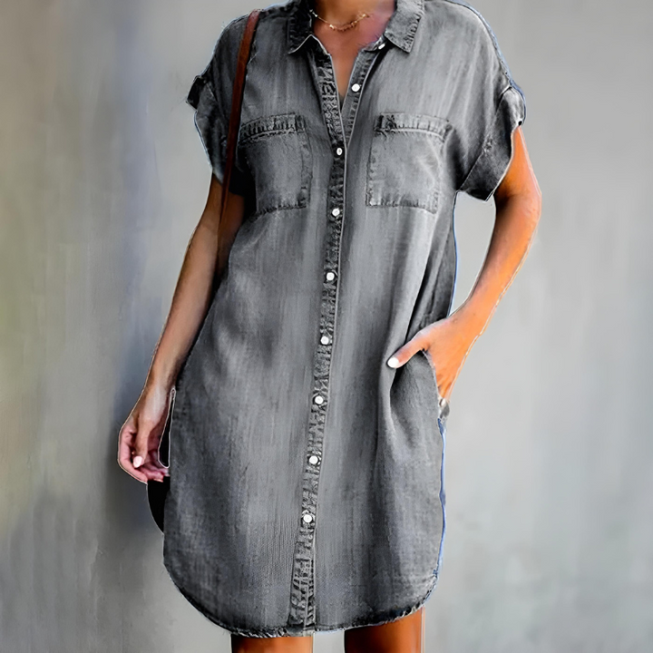 Lillie | Klassisches bauchbedeckendes Kleid