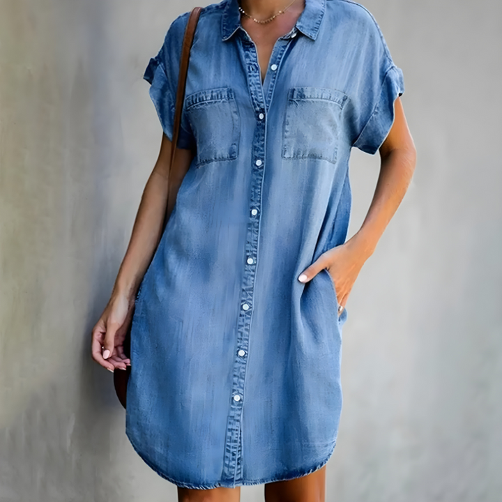 Lillie | Klassisches bauchbedeckendes Kleid