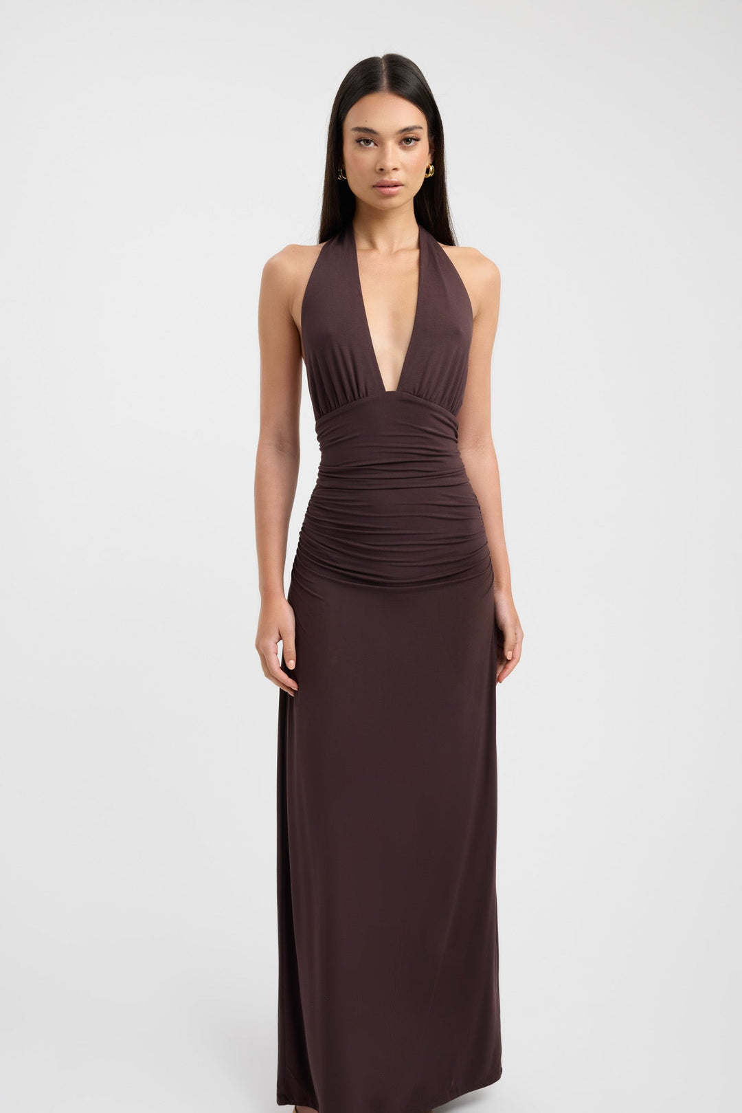 Juliana | Elegantes Maxikleid mit Neckholder