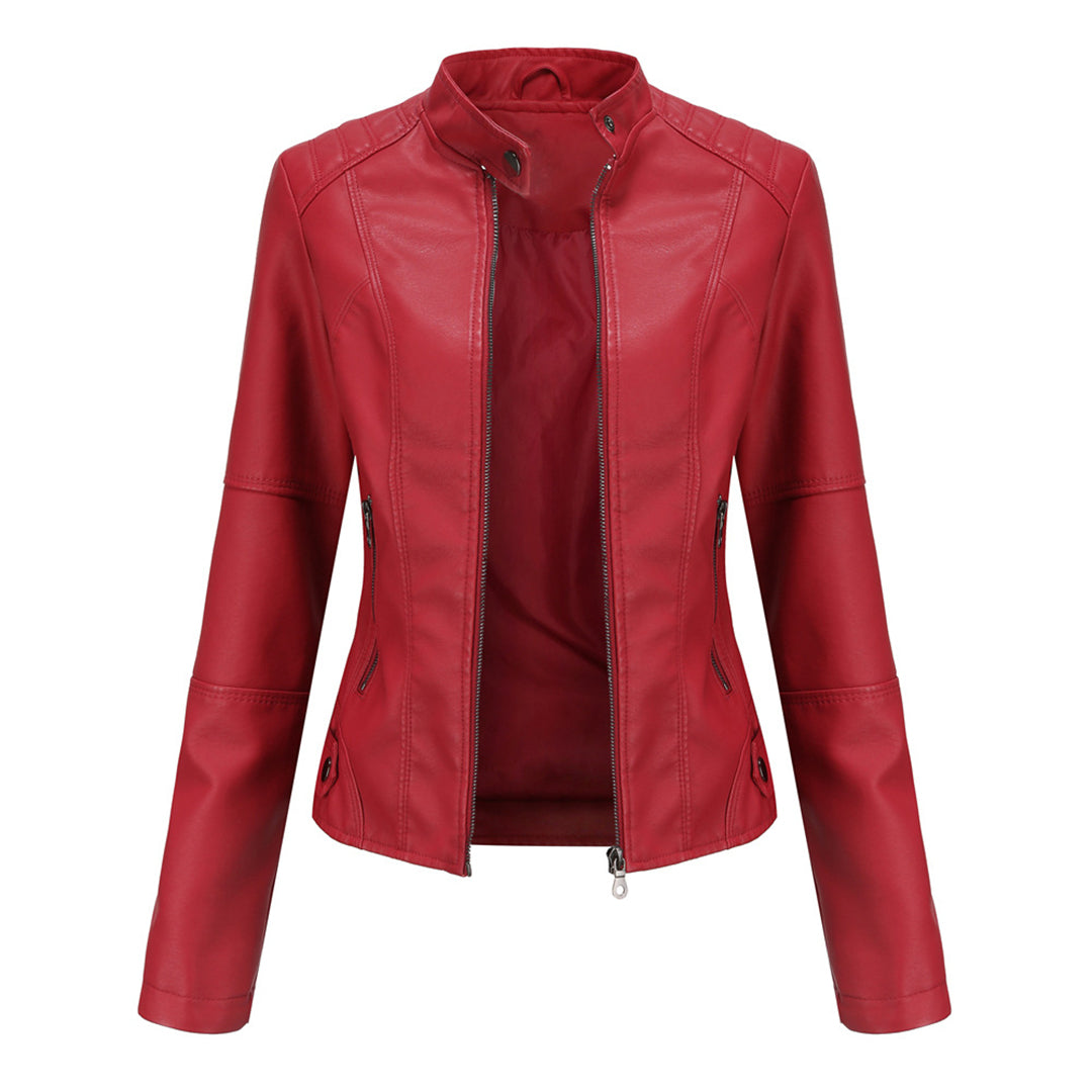 Milena™ - Stilvolle Lederjacke