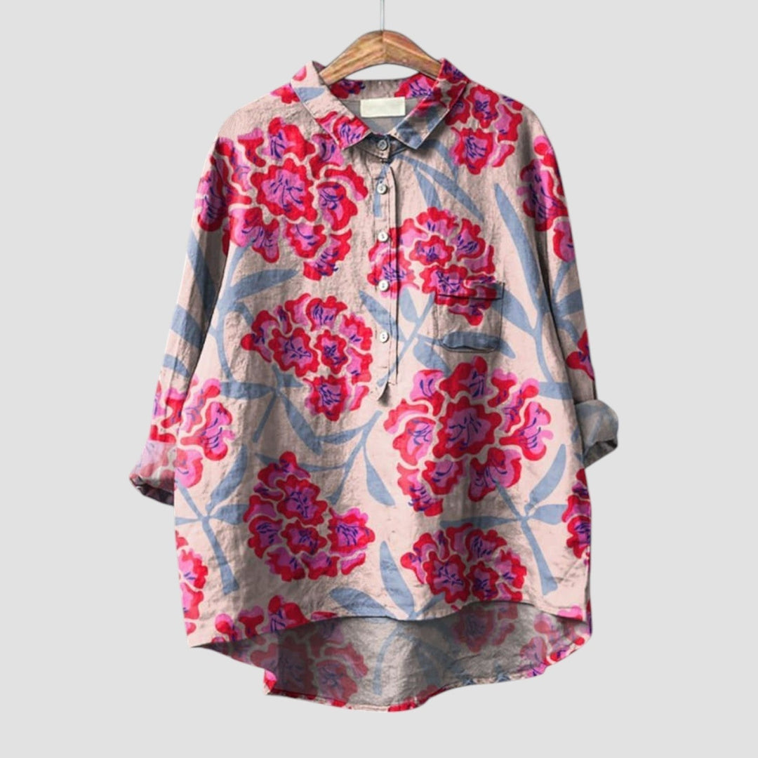 Franziska | Oversized-Hemd mit Hunde-Design
