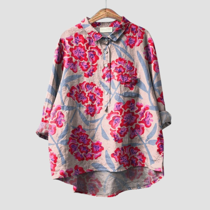 Franziska | Oversized-Hemd mit Hunde-Design