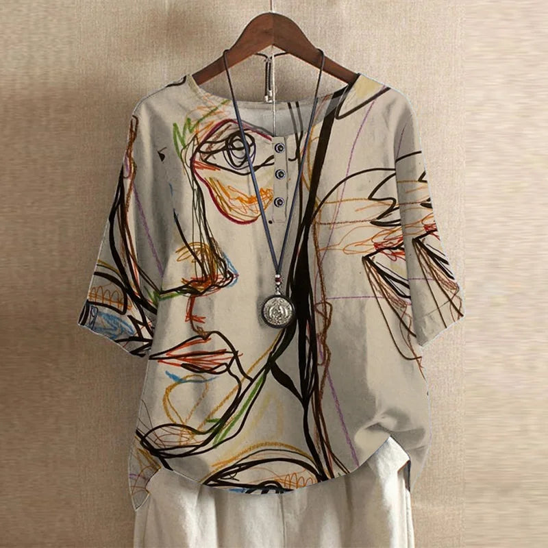 Lilian | Retro-inspirierte Bluse