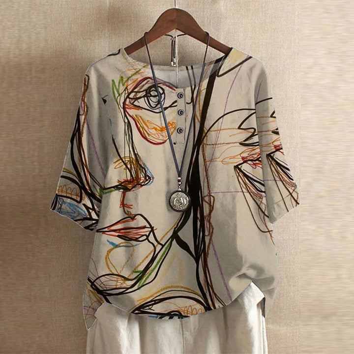 Lilian | Retro-inspirierte Bluse