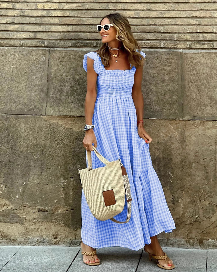 Xyla | Retro-Karo-Kleid