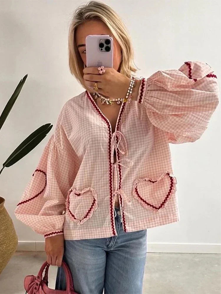 Myla | Herzbluse