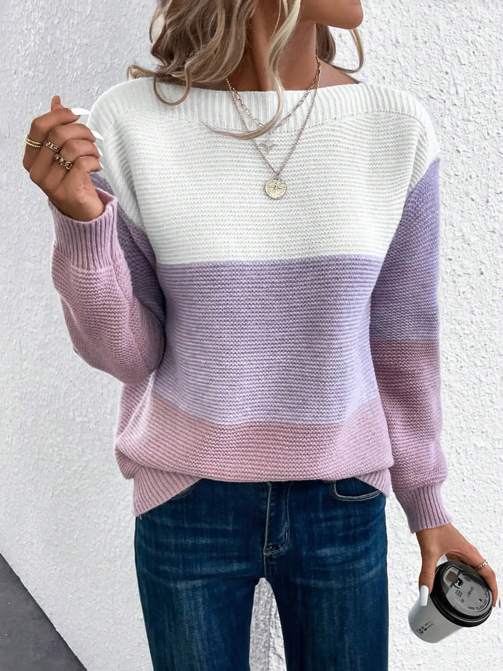 Carola | Ombre Strickpullover