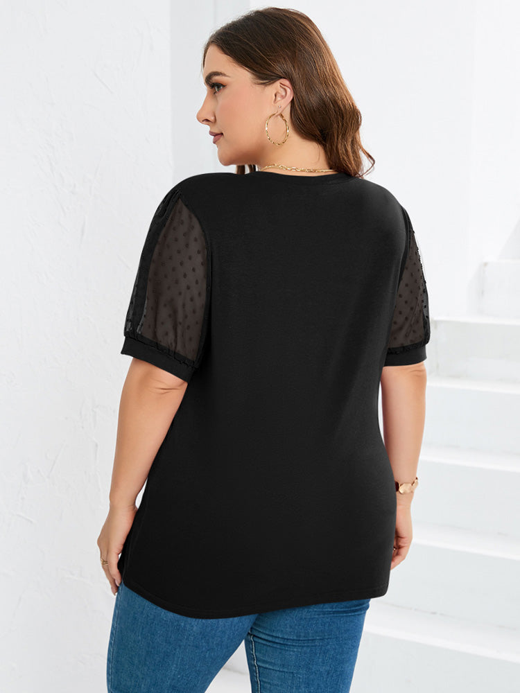 Rhea | Elegantes Puffärmel-Top