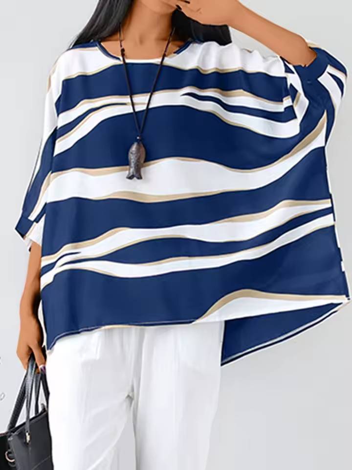 Sonora | Stilvolle O-Ausschnitt Bluse