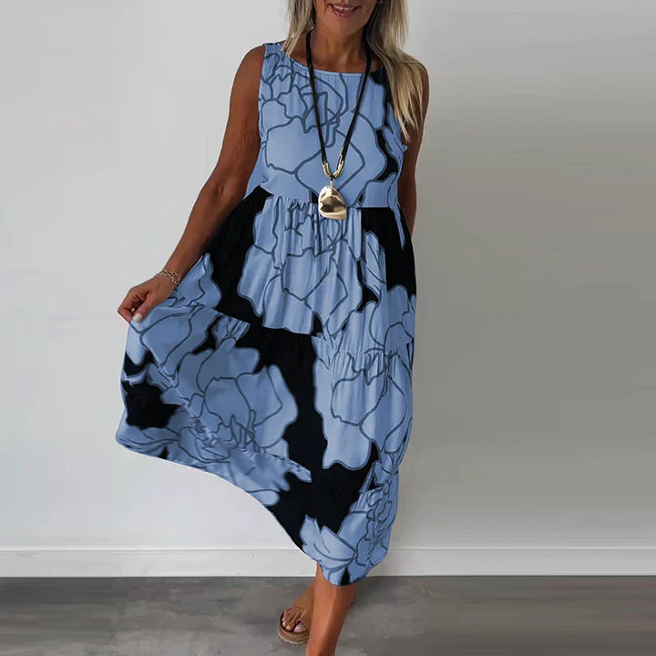 Amelian | Ärmelloses Maxikleid