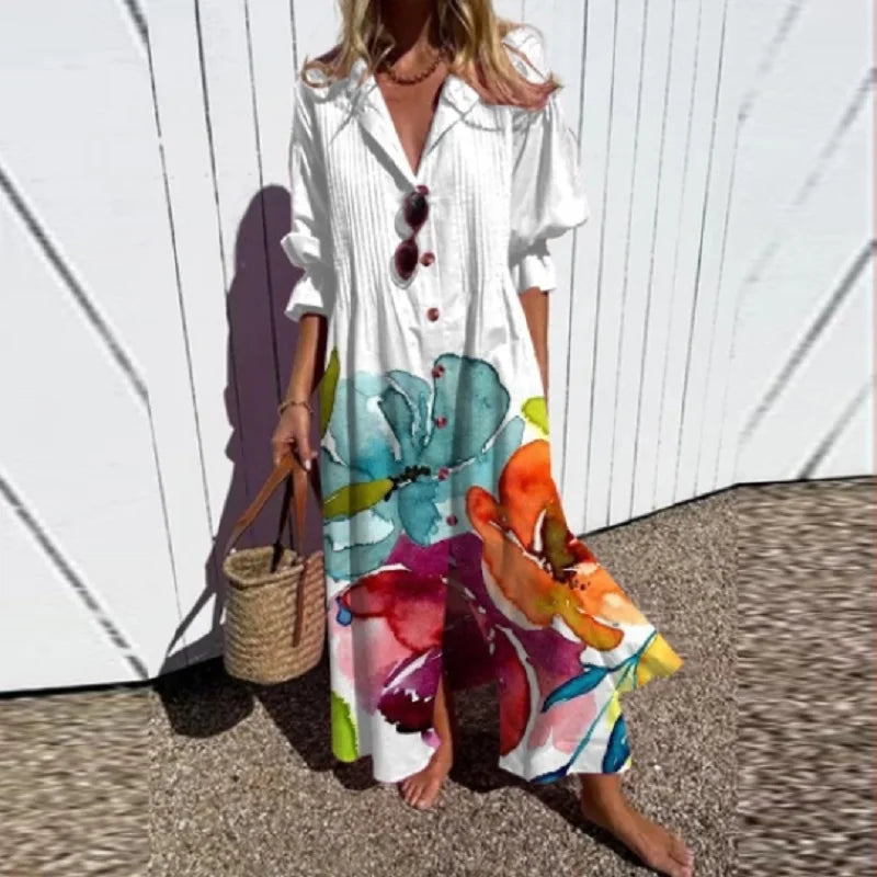 Didi | Luxe Frühling Bohemian Kleid