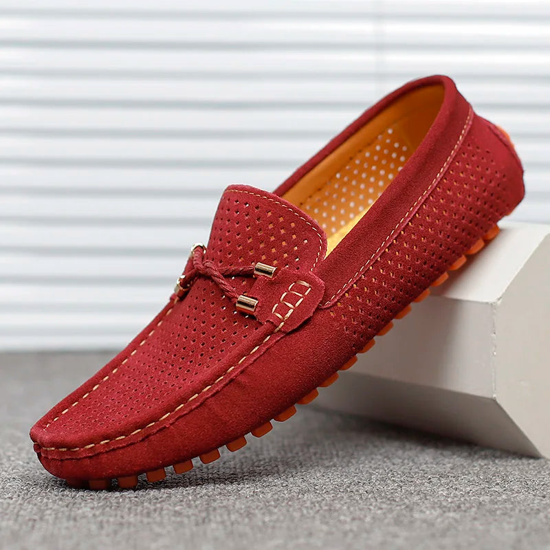Ruther | Atmungsaktive Herrenschuhe aus Leder
