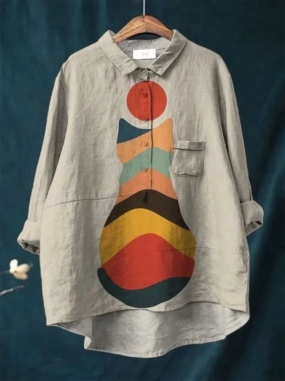 Lara | Katzenkunst T-Shirt
