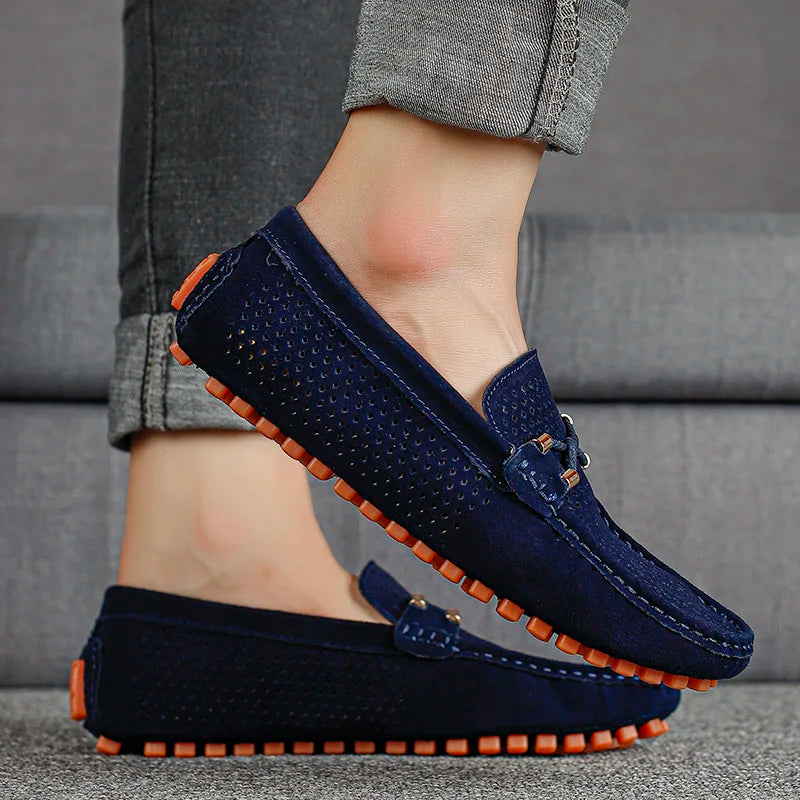 Ruther | Atmungsaktive Herrenschuhe aus Leder