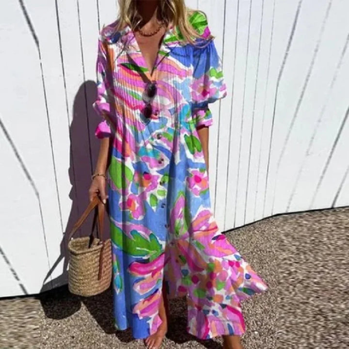 Didi | Luxe Frühling Bohemian Kleid
