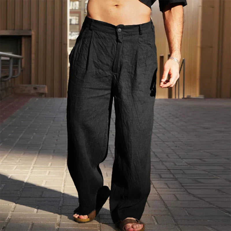 Joseph | Bequeme Hose mit weitem Bein