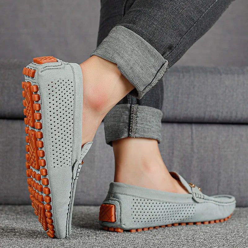 Ruther | Atmungsaktive Herrenschuhe aus Leder