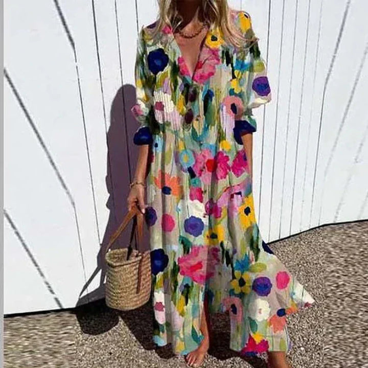 Didi | Luxe Frühling Bohemian Kleid