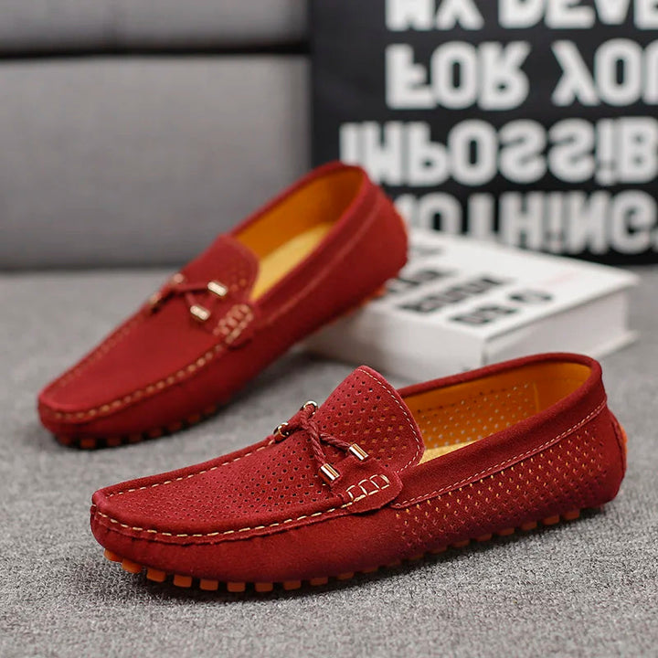 Ruther | Atmungsaktive Herrenschuhe aus Leder
