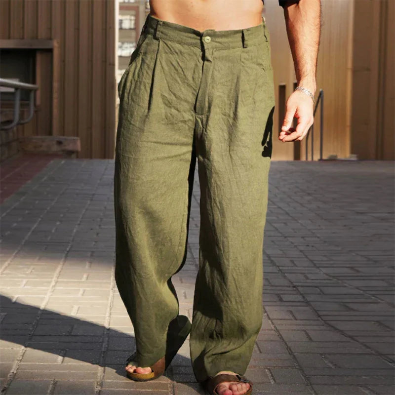 Jorge | Herren hose mit weitem Bein