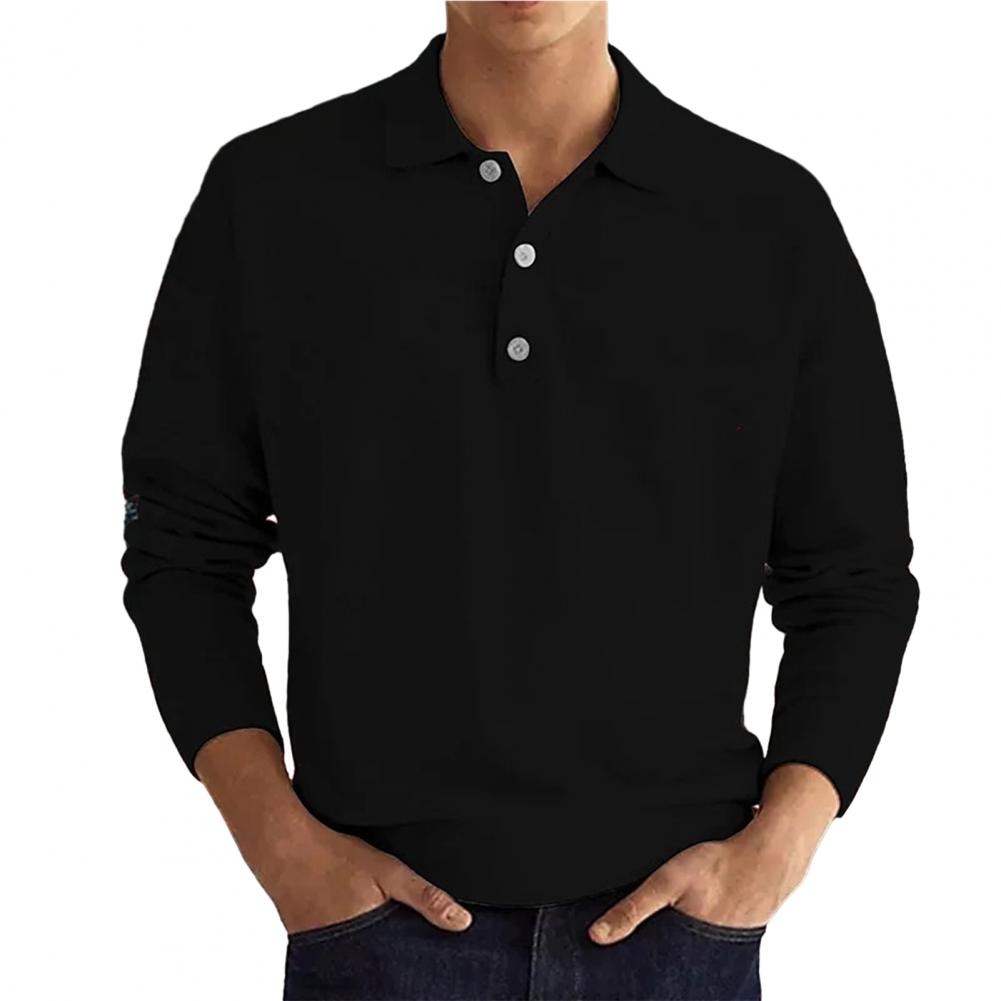 Raymond | Elegantes Herren-Poloshirt mit langen Ärmeln