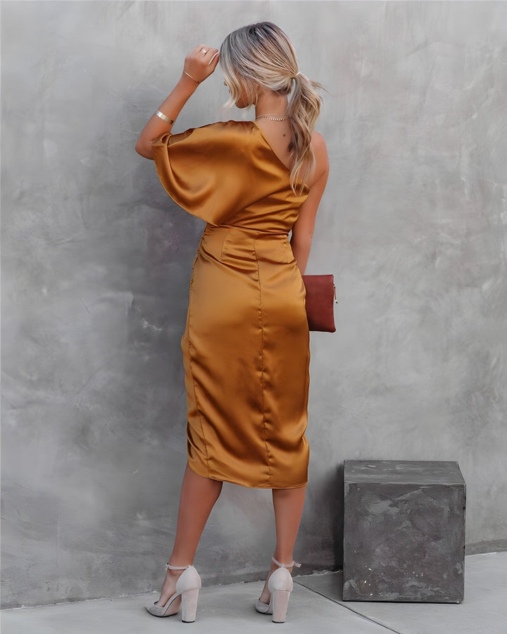 Malloryn | Elegantes Seiden-Abendkleid